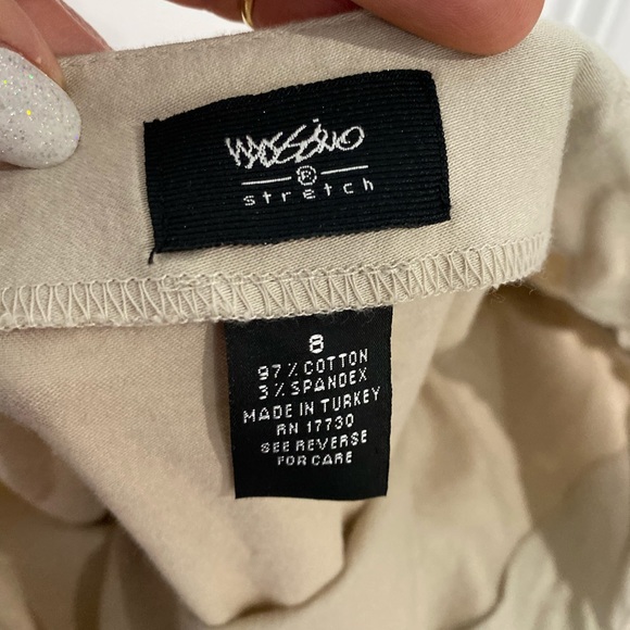 Mossimo Stretch Skirt, Sz 8 - Picture 3 of 3